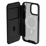 Capa Carteira MagSafe iPhone 15 Pro Max Preta - Limited