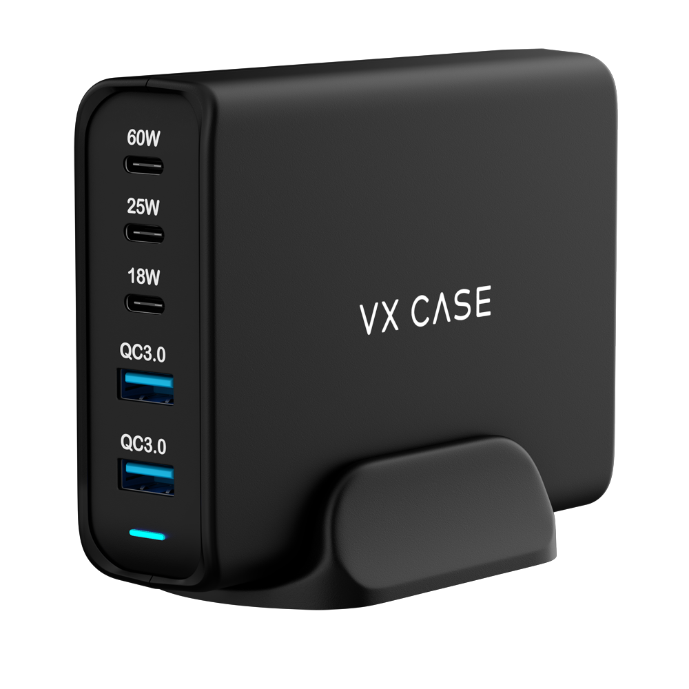 Adaptador de Carga Powerful com 2 portas USB 3 Type-C 139W VX Case
