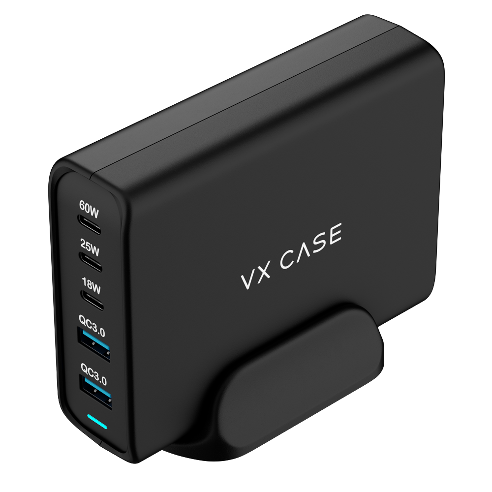 Adaptador de Carga Powerful com 2 portas USB 3 Type-C 139W VX Case