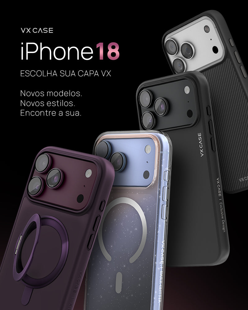 Lançamento para iPhone 18 | VX Case