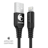 Cabo USB/Lightning MFI Dragon 1,20m