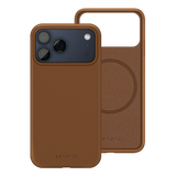 Capa MagSafe iPhone 17 Pro Max - Couro Marrom