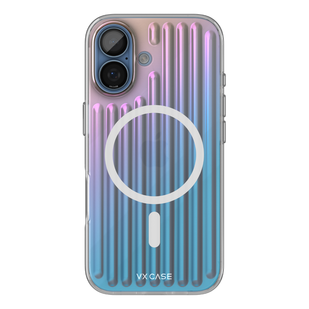 Capa MagSafe iPhone 17 - Glam Rainbow