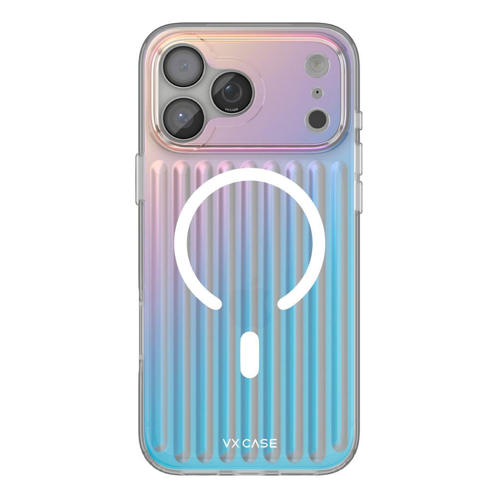 Capa MagSafe iPhone 17 Pro - Glam Rainbow