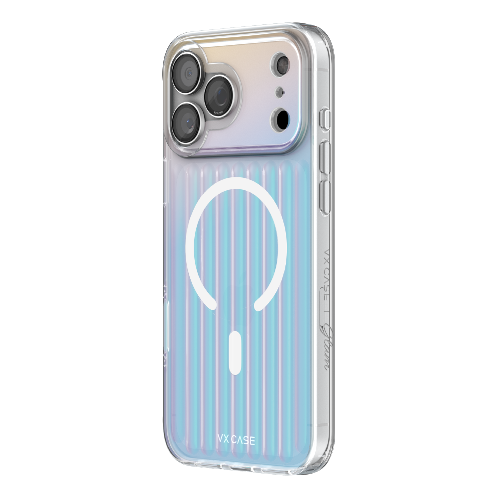 Capa MagSafe iPhone 17 Pro - Glam Rainbow