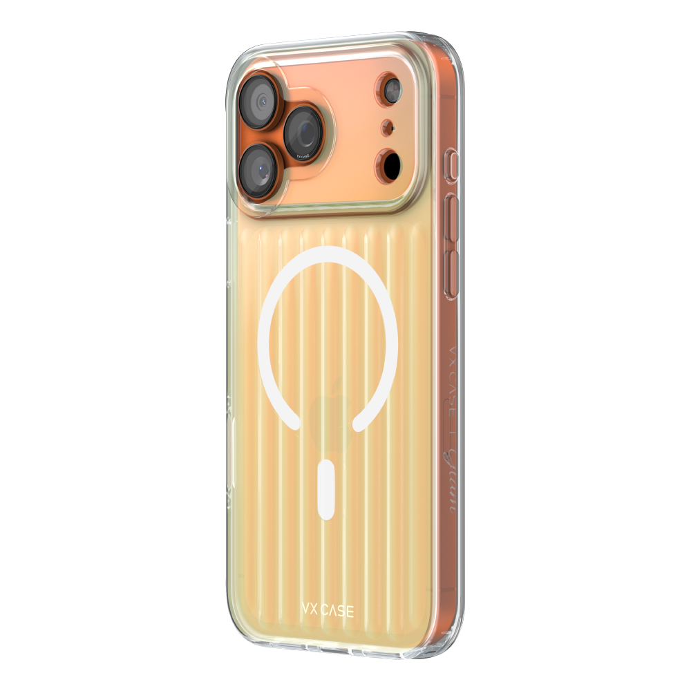 Capa MagSafe iPhone 17 Pro - Glam Rainbow