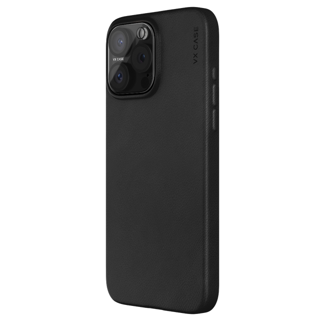 Capa Magsafe iPhone 16 Pro Max Couro Preta