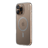 Capa Magsafe iPhone 16 Pro Max Transparente - Glitter