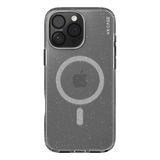 Capa Magsafe iPhone 16 Pro Max Transparente - Glitter