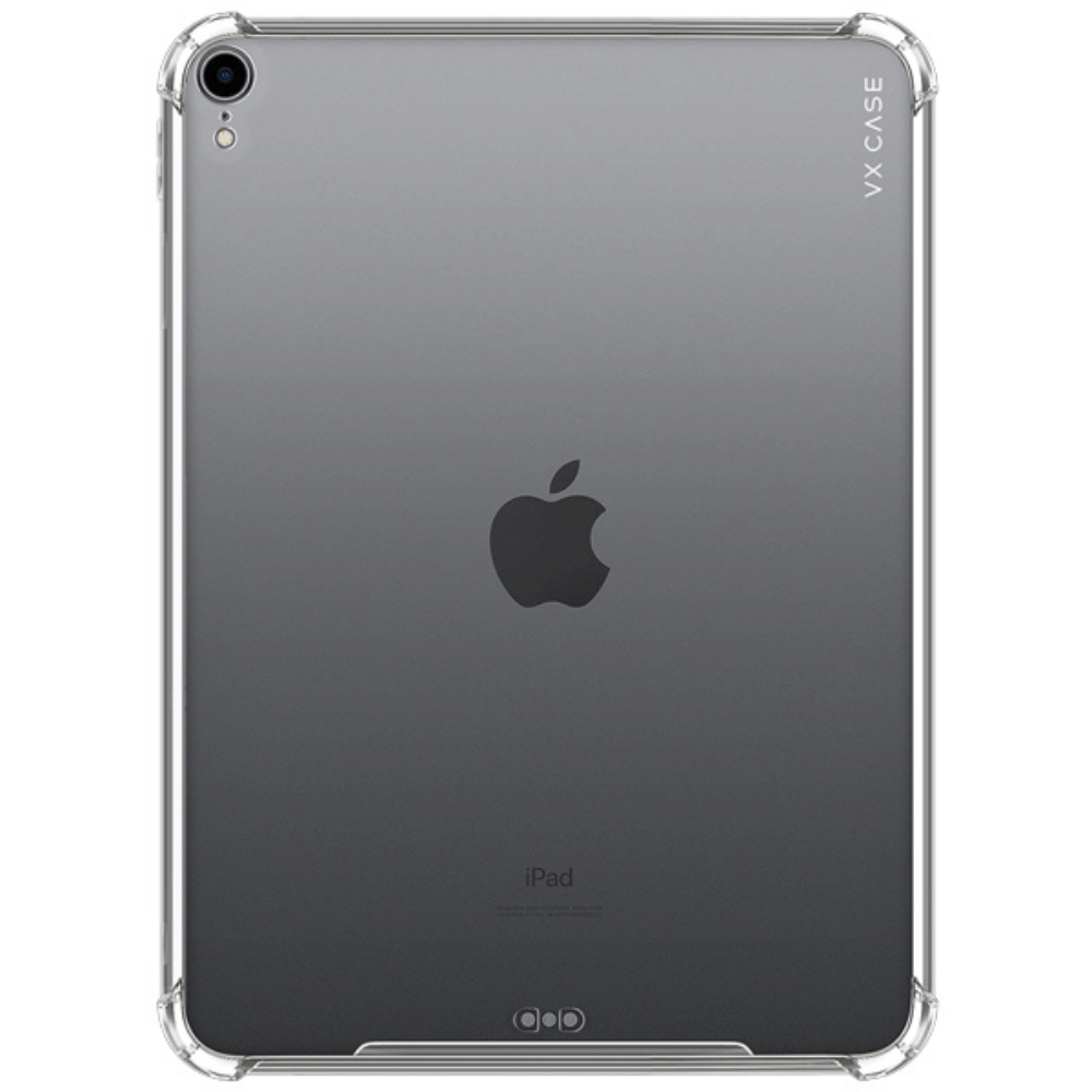 Capa para iPad Pro 11 2018 Transparente - Silicone Rígida