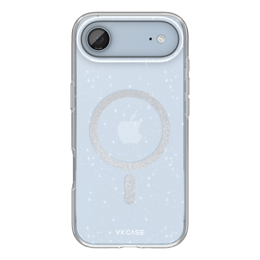 Capa MagSafe iPhone 17 Air Transparente - Glitter
