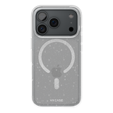 Capa MagSafe iPhone 17 Pro Transparente - Glitter
