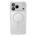 Capa MagSafe iPhone 17 Pro Max Transparente - Glitter