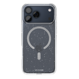 Capa MagSafe iPhone 17 Pro Max Transparente - Glitter