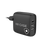 Carregador Turbo 32W com 2 USB e 1 Tipo-C Preto Fosco - Botafogo