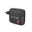 Carregador Turbo 32W com 2 USB e 1 Tipo-C Preto Fosco - Vitória