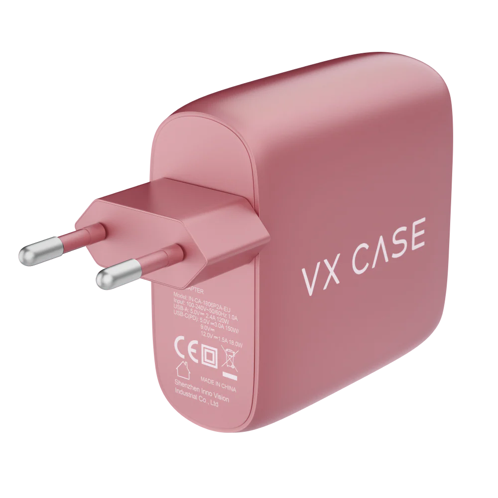 Adaptador de Carga Turbo 2 USB + 1 Tipo-C PD 32W