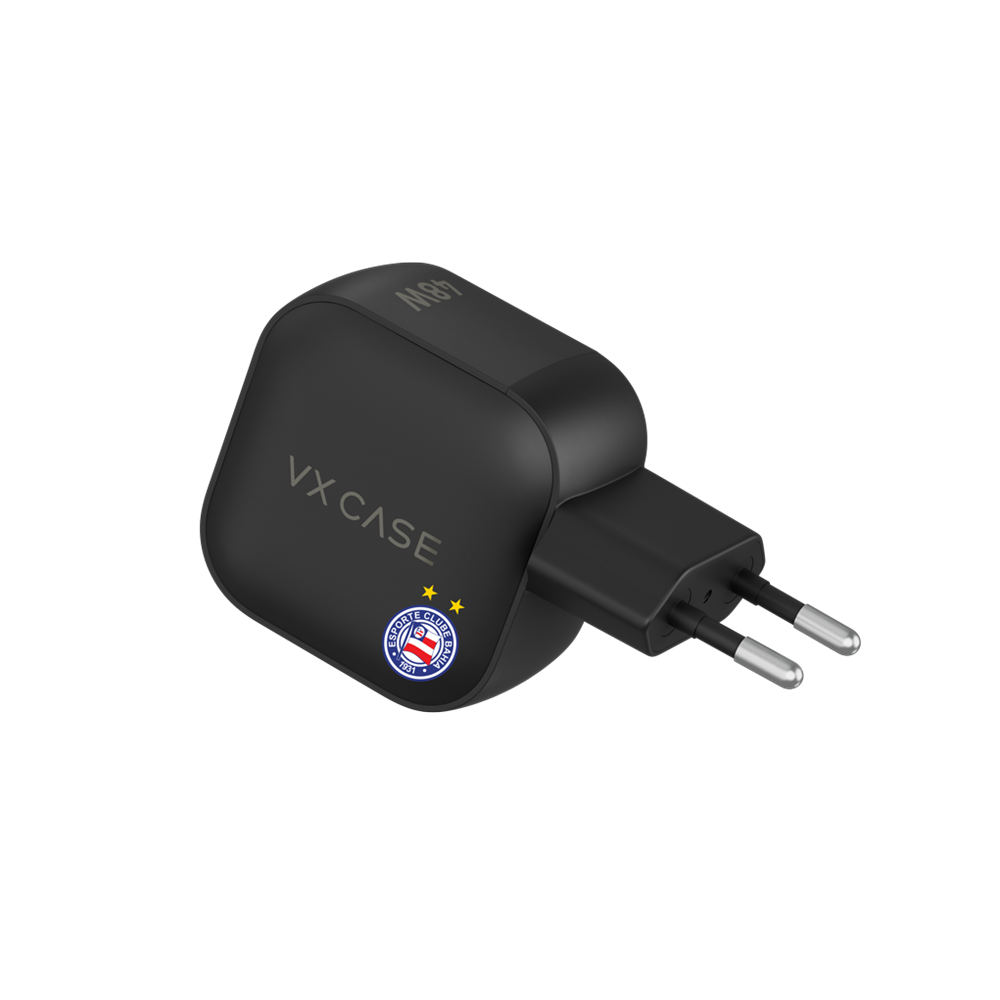 Adaptador de Carga Turbo 48W 2 Tipo-C Striker Preto - Bahia