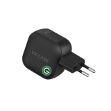 Adaptador de Carga Turbo 48W 2 Tipo-C Striker Preto - Goiás