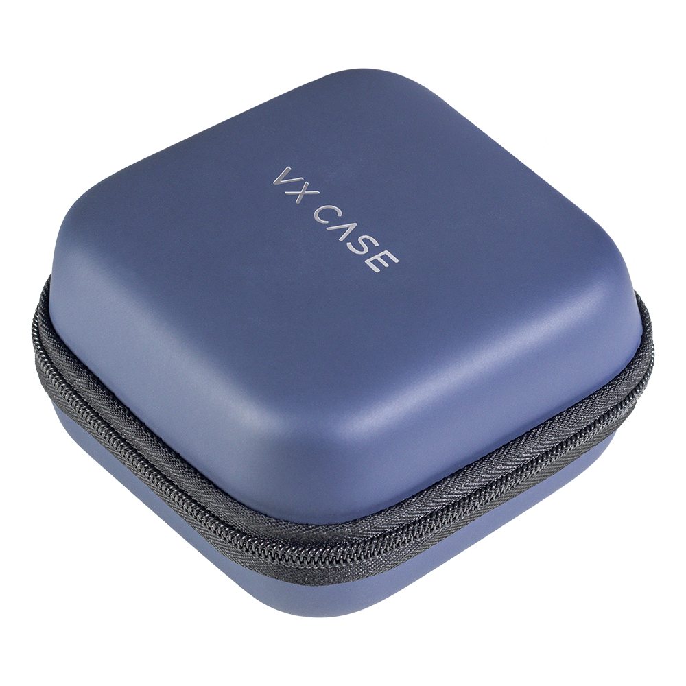 Case organizador portátil azul para acessórios eletrônicos VX Case
