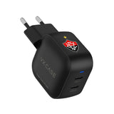 Adaptador de Carga Turbo 48W 2 Tipo-C Striker Preto - Vitória