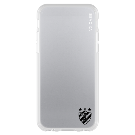 Capinha de Celular transparente edição Sport Club Recife ao canto VX Case para iPhone