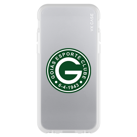 Capinha de Celular transparente edição Goiás Esporte Clube no centro VX Case para iPhone