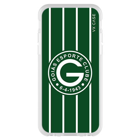 Capinha de Celular estampada edição Goiás Esporte Clube listrada verde VX Case
