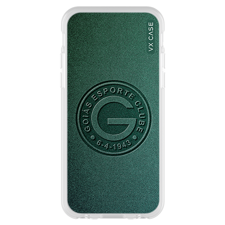 Capinha de Celular edição Goiás Esporte Clube verde texturizada VX Case para iPhone