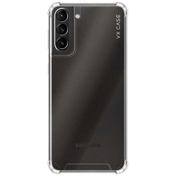Capinha de Celular transparente Anti-Shock VX Case para Samsung Galaxy S21 Plus