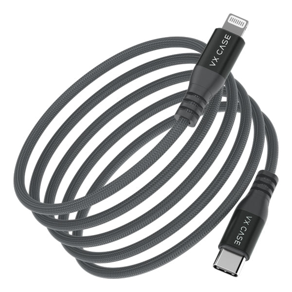 Cabo para iPhone/iPad USB Type-C Lightning Turbo Dragon 3 Metros