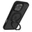 Capa KickStand Magsafe VX Case para iPhone 16 Pro Max - Preta