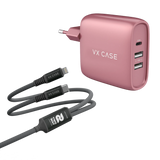 Kit Cyber: Carregador Turbo 32W + Cabo 2 em 1