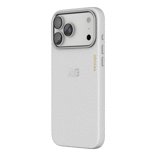 Capa Leather Collection MagSafe VX Case - Leather Blanc - foto 1