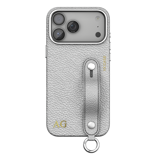 Capa Leather Collection VX Case com Chaveiro - Silver Leather - foto 4