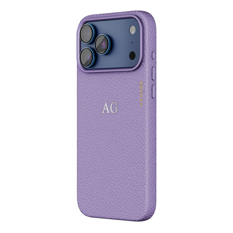 Capa Leather Collection MagSafe VX Case - Leather Lilac - foto 1