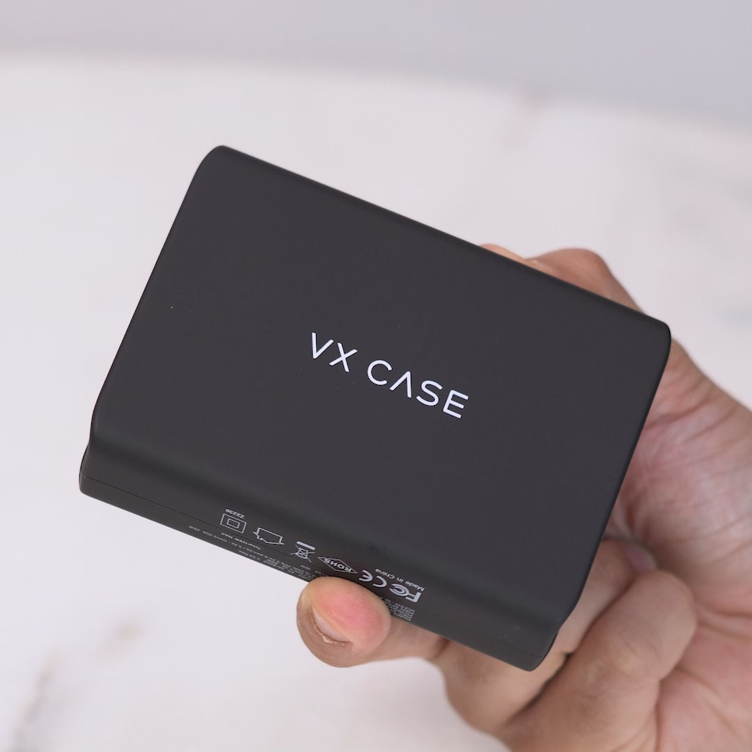 Adaptador de Carga Powerful com 2 portas USB 3 Type-C 139W VX Case