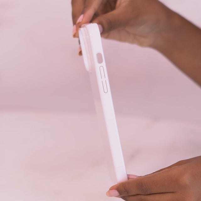 Capa para iPhone X de Polímero Branca