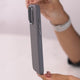 Capa Magsafe para iPhone 16 Pro Max Graffiti com Fundo Fosco - Titanium