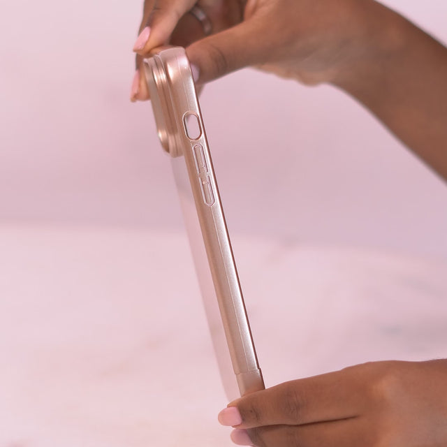 Capa para iPhone 14 Pro - Polímero Champagne