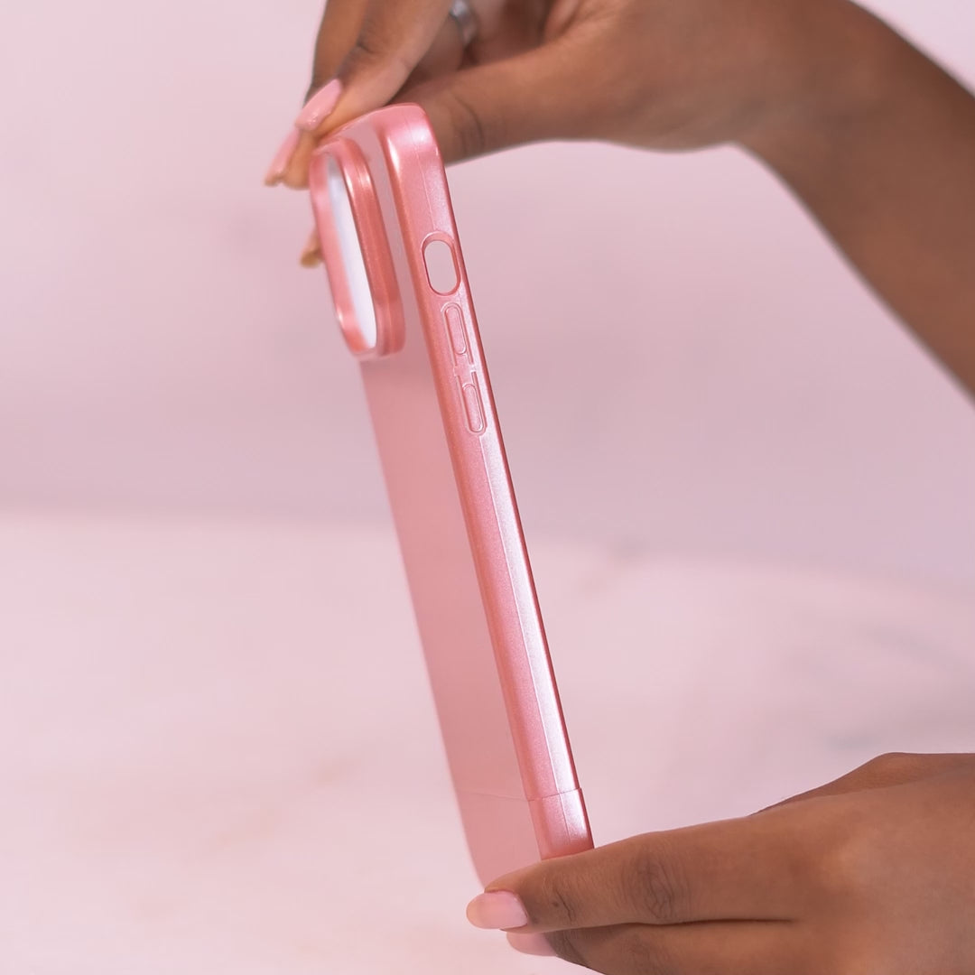 Capa para iPhone XR de Polímero Rosé
