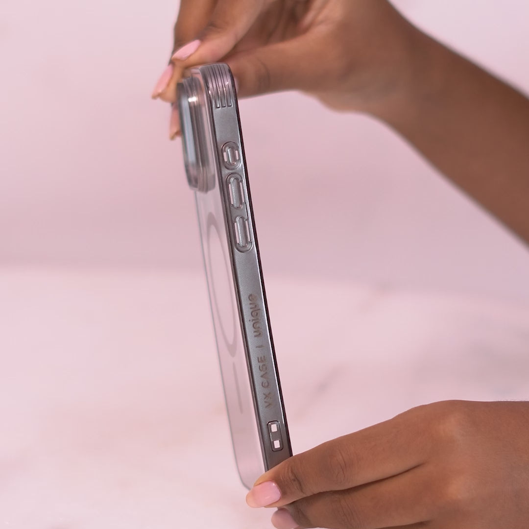 Capa Magsafe para iPhone 15 Plus Cinza - Unique