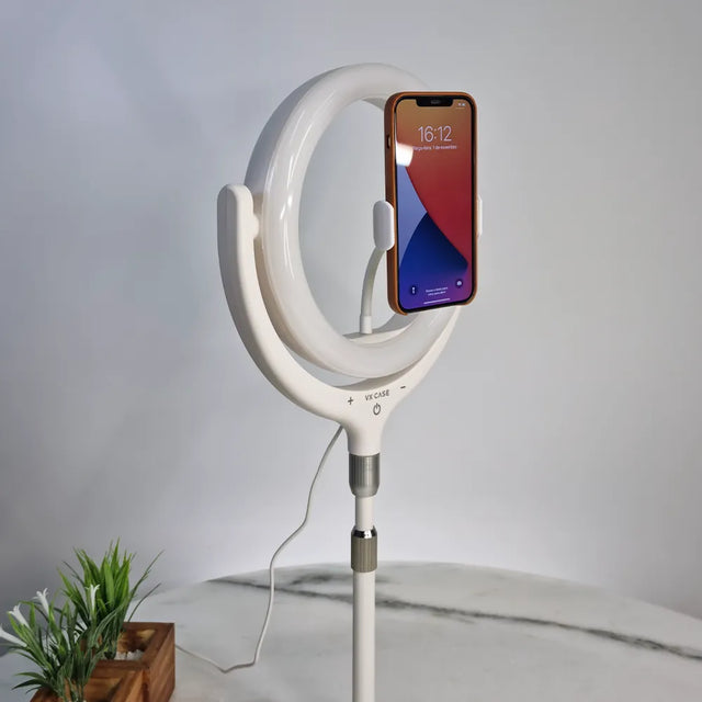Ring Light - Spot Luminoso com Suporte para Smartphones