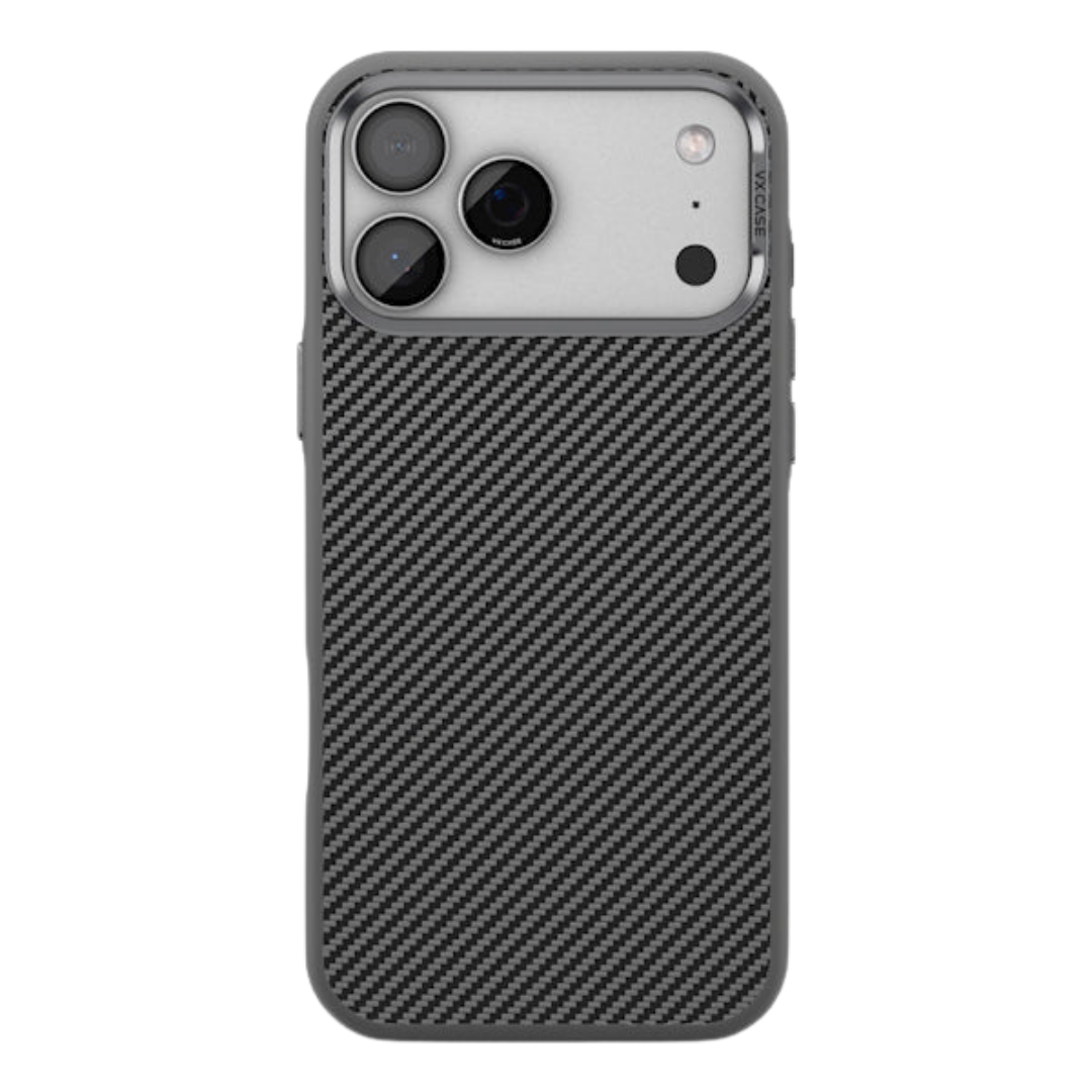 Capa Carbon VX Case Magsafe para iPhone 17 Pro - Cinza