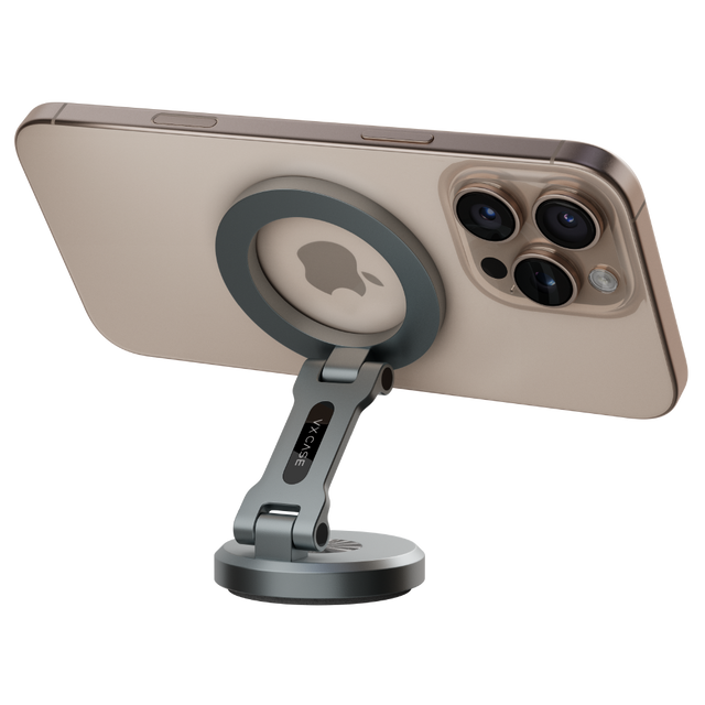Suporte Veicular MagSafe Cinza - Mag Car Holder 360