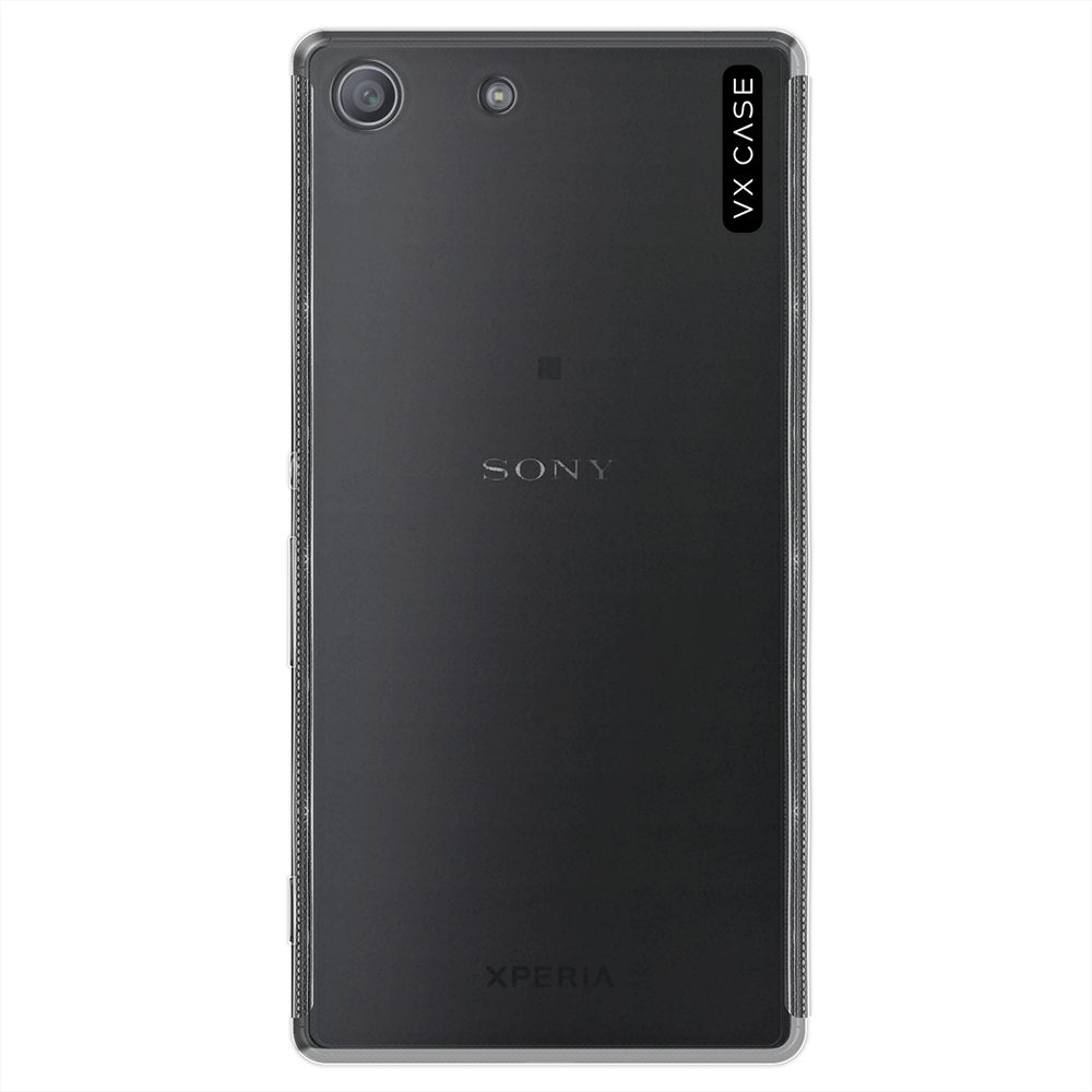 Capa para Xperia M5 de Silicone TPU Transparente