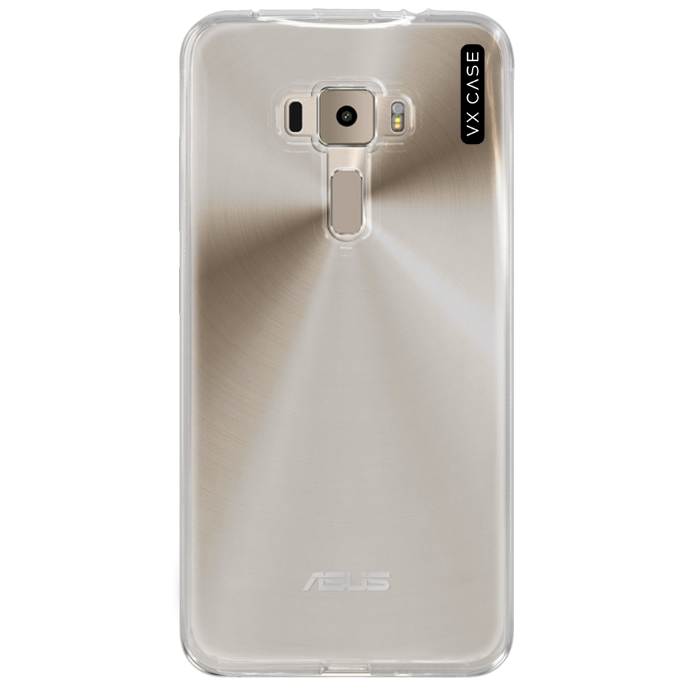 Capa para Zenfone 3 (5.5 Pol) de Silicone TPU Transparente