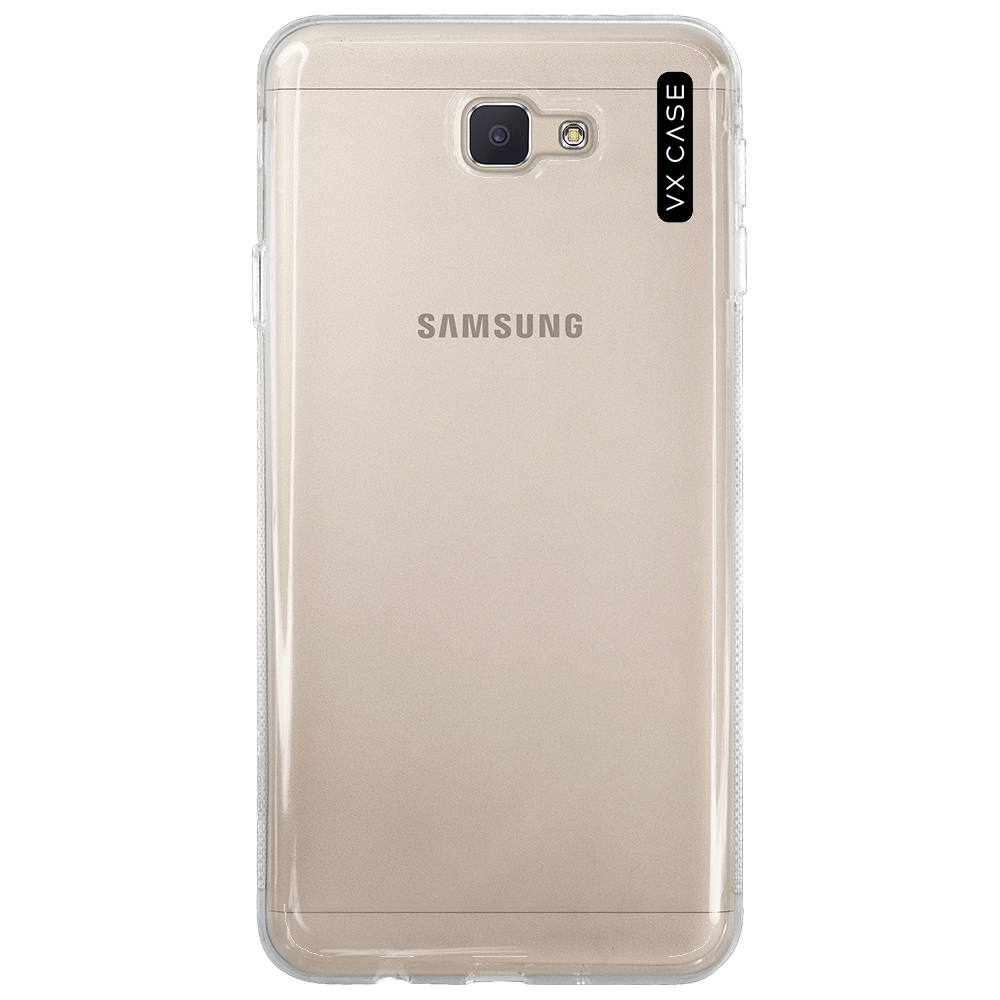 Capa para Galaxy J5 Prime de Silicone TPU Transparente