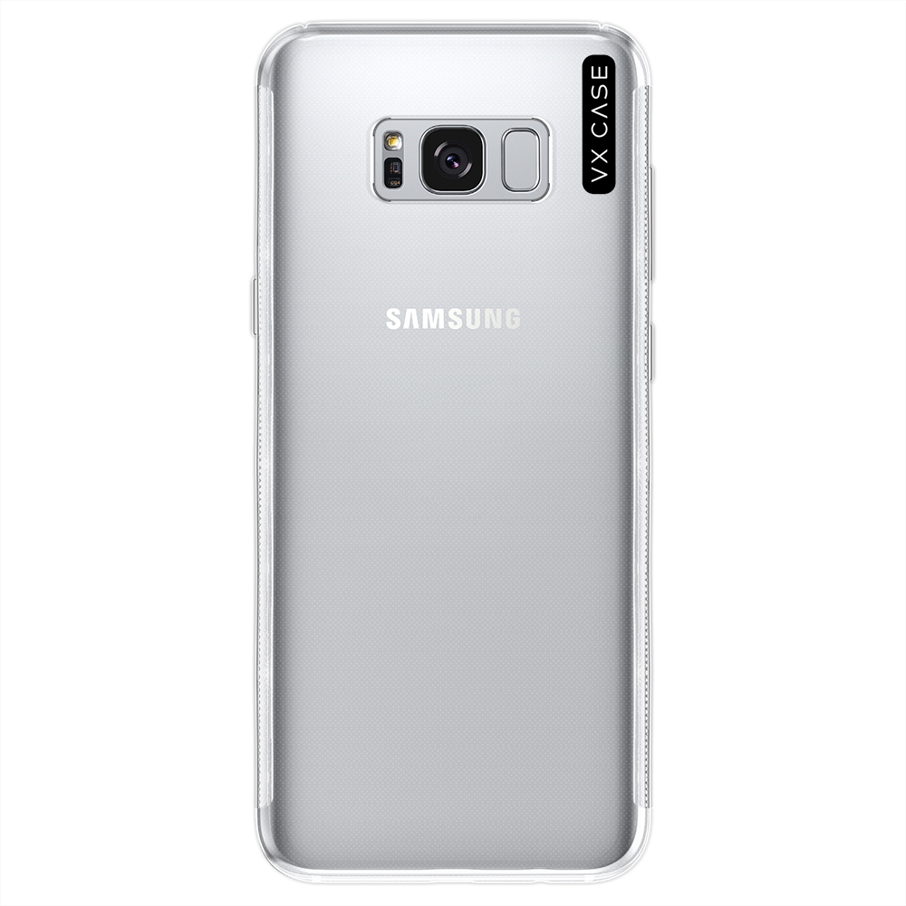 Capa para Galaxy S8 Plus de Silicone Rígida Transparente
