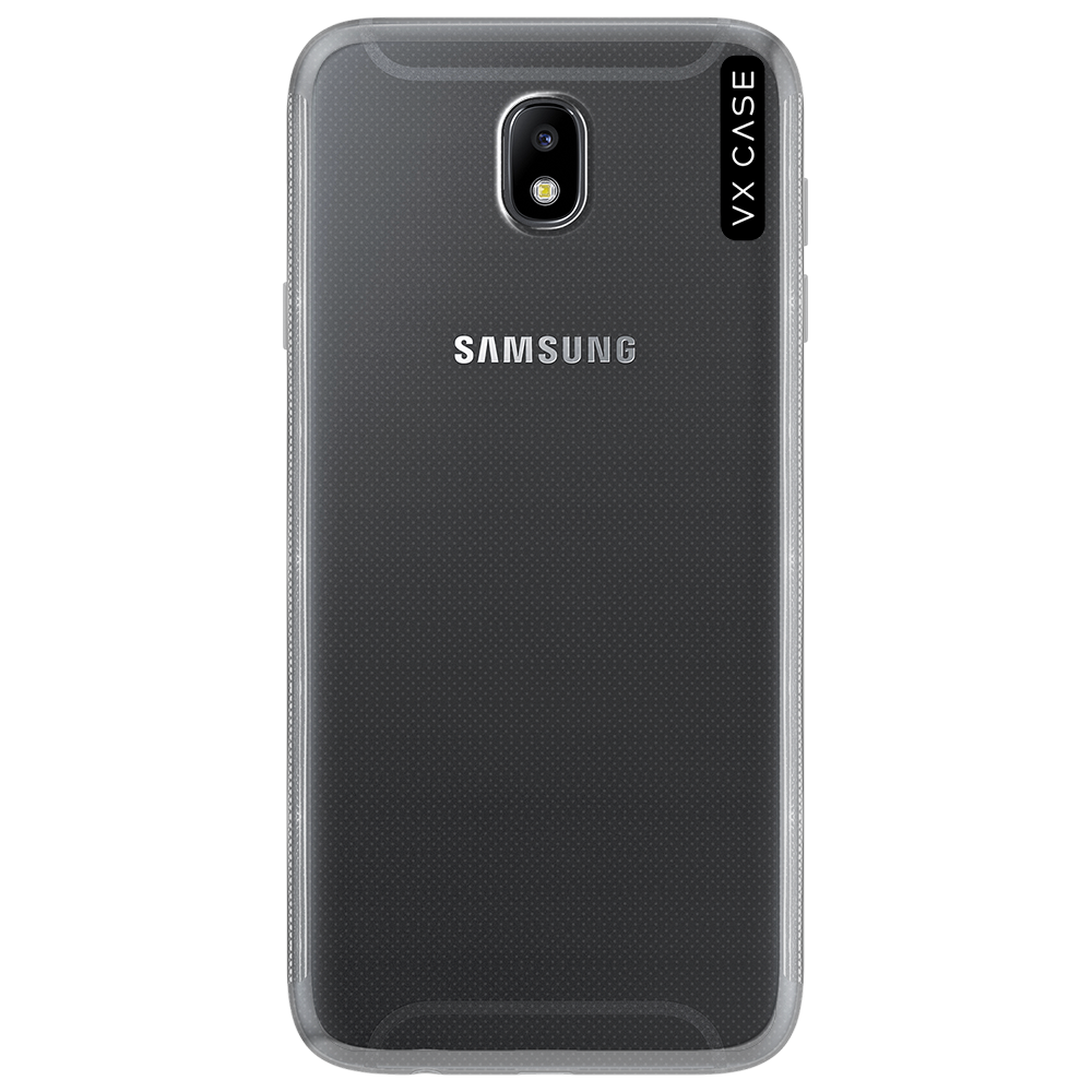 Capa para Galaxy J7 Pro de Silicone TPU Transparente